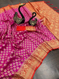 Pure Soft Khadi Georgette Silk Women Saree image 9
