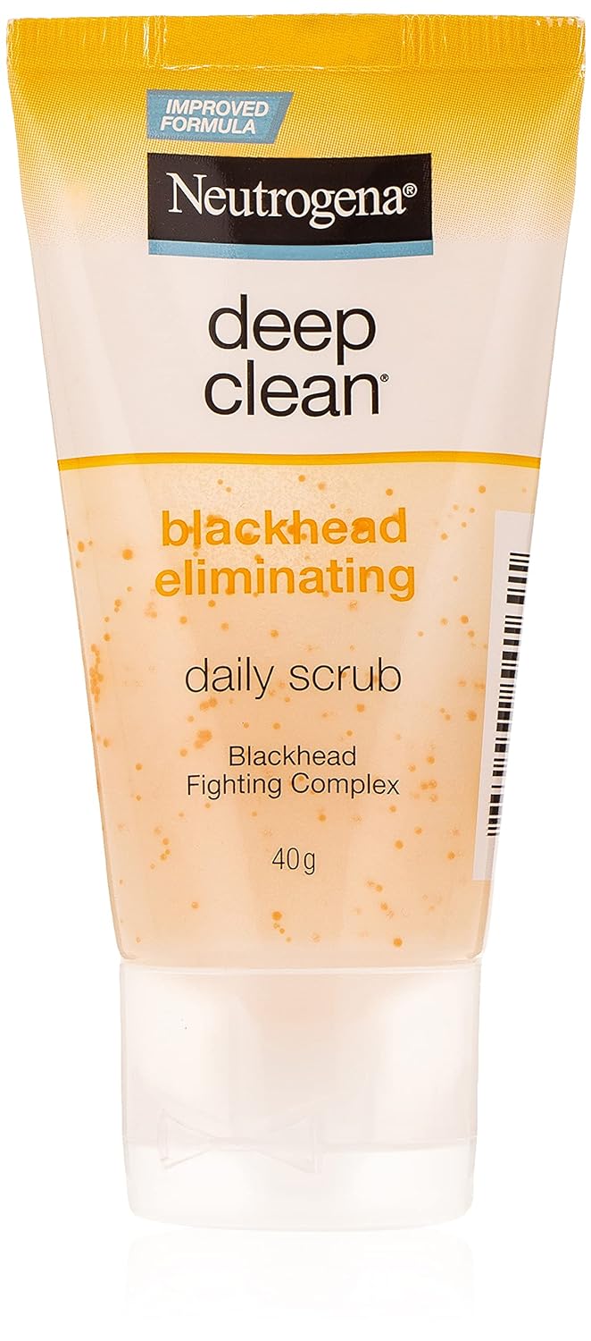 Neutrogena Deep Clean Blackhead Eliminating Daily Scrub -40 gm image 1