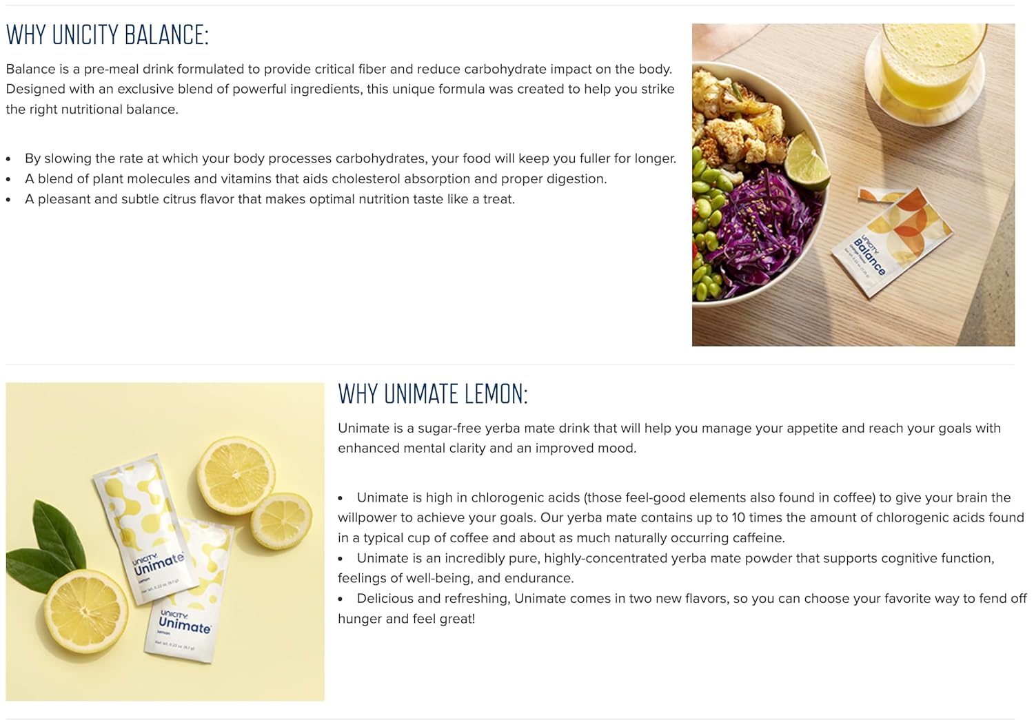 Unicity Balance & Unimate - 60 Pack: Feel Great & Support Metabolism image 5