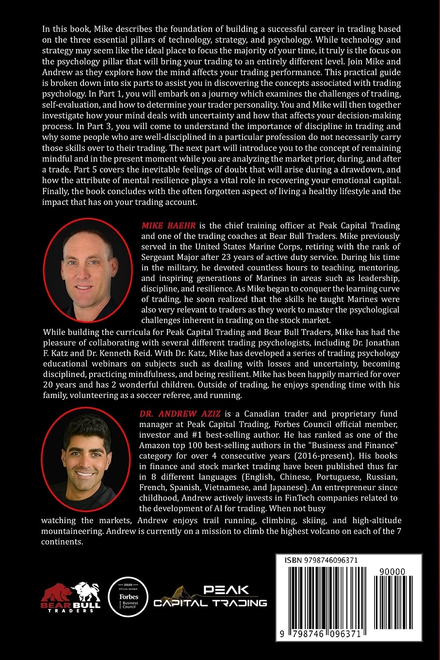 Introduction To Trading Psychology By Michael Baehr, Andrew Aziz - Paperback image 2