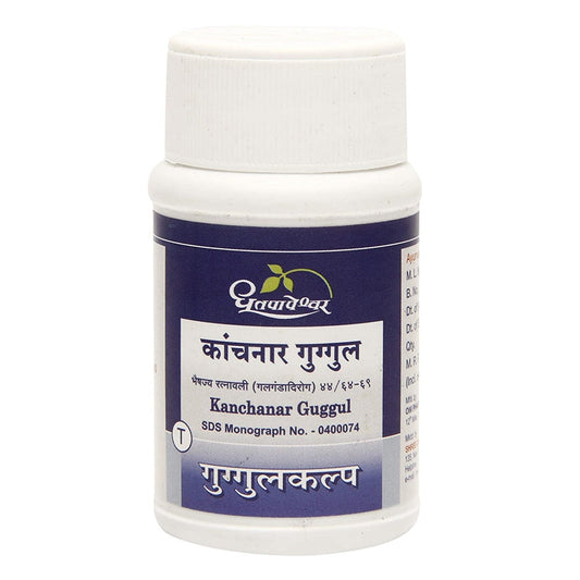 Dhootapapeshwar Kanchnar Guggul - 60 tabs image 1