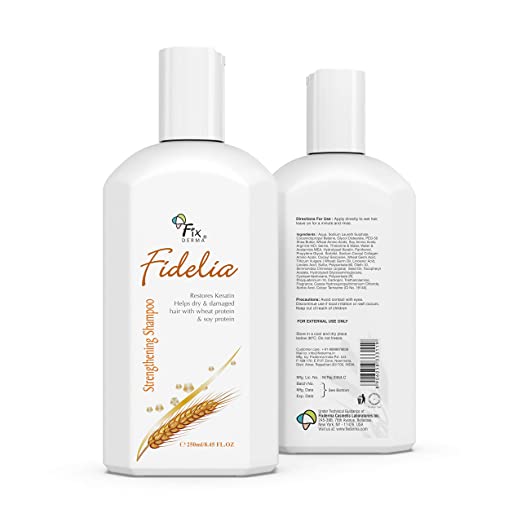 Fixderma Fidelia Strengthening Shampoo -250 ml image 1
