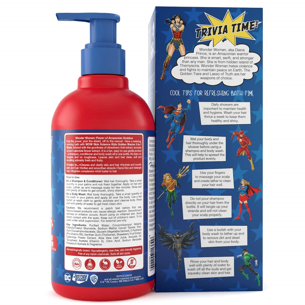 Wow Skin Science Kids 3 in 1 Wash - 300 ml image 5
