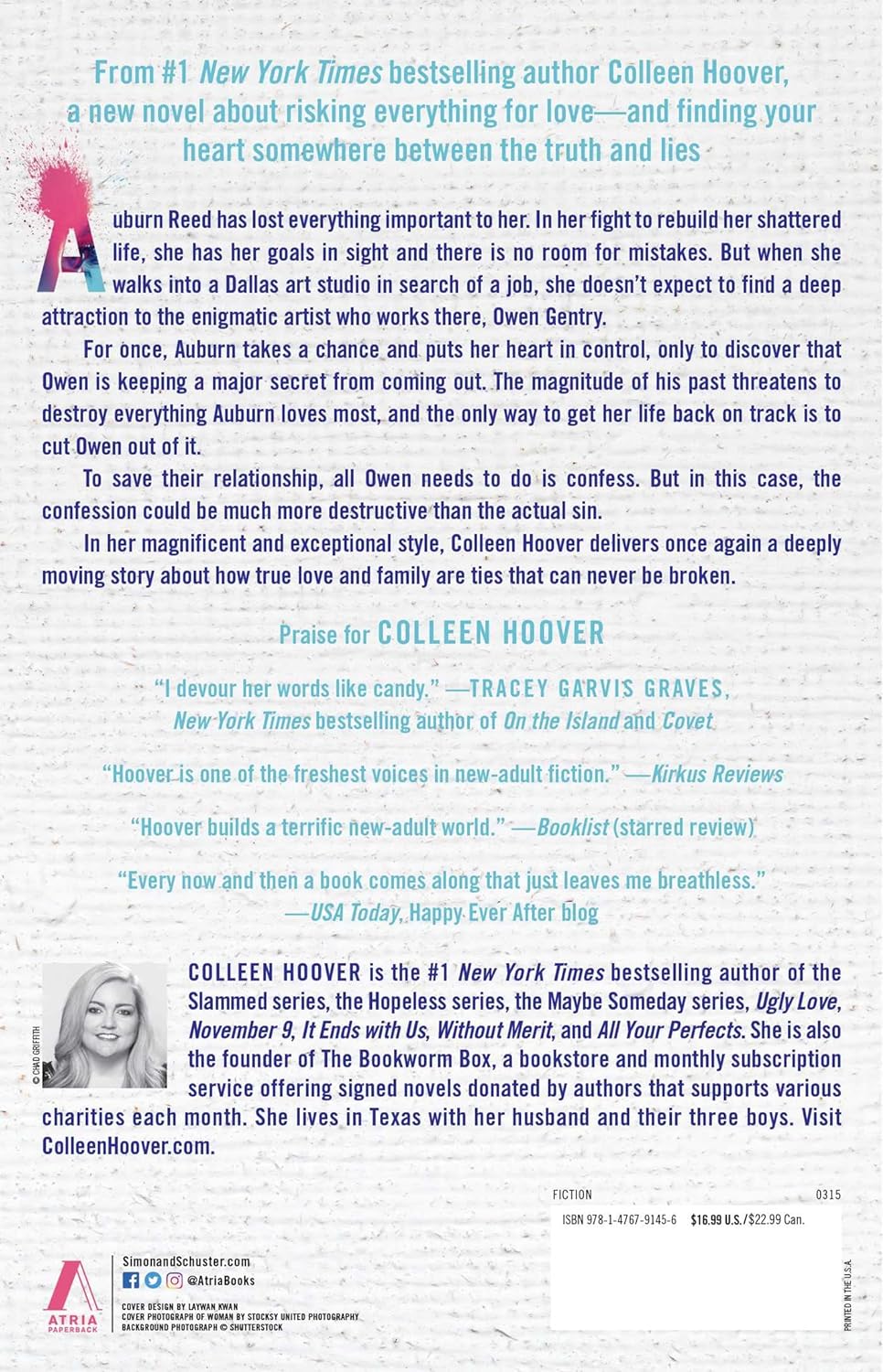 Confess (Paperback) - Colleen Hoover image 2