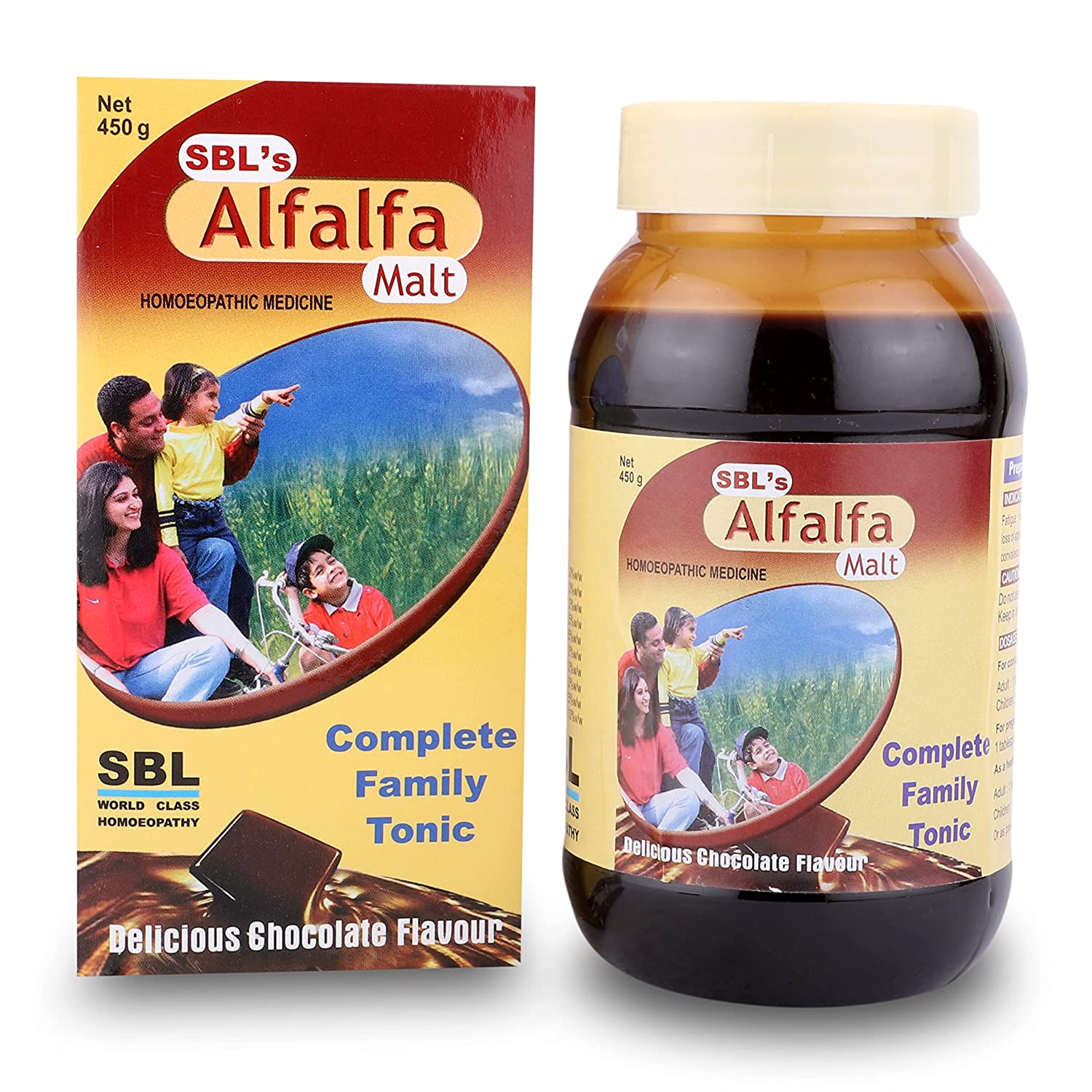 SBL Homeopathy Alfalfa Malt - Chocolate Flavour image 1