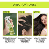 Alps Goodness Rosemary Rosemary Water Spray (200ml), Rosemary Water Spray (200ml), ...... Hair Essentials Pack image 3