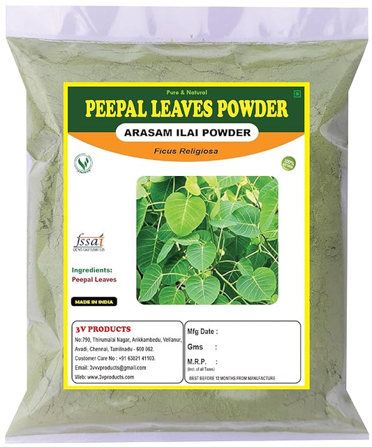 3V Products Peepal Leaf Powder - 1Kg image 1