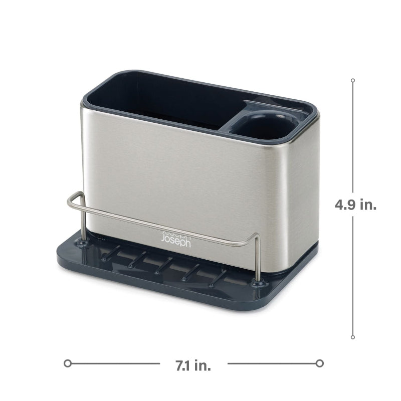 Surface Large Grey Sink Caddy with Sponge Holder image 5