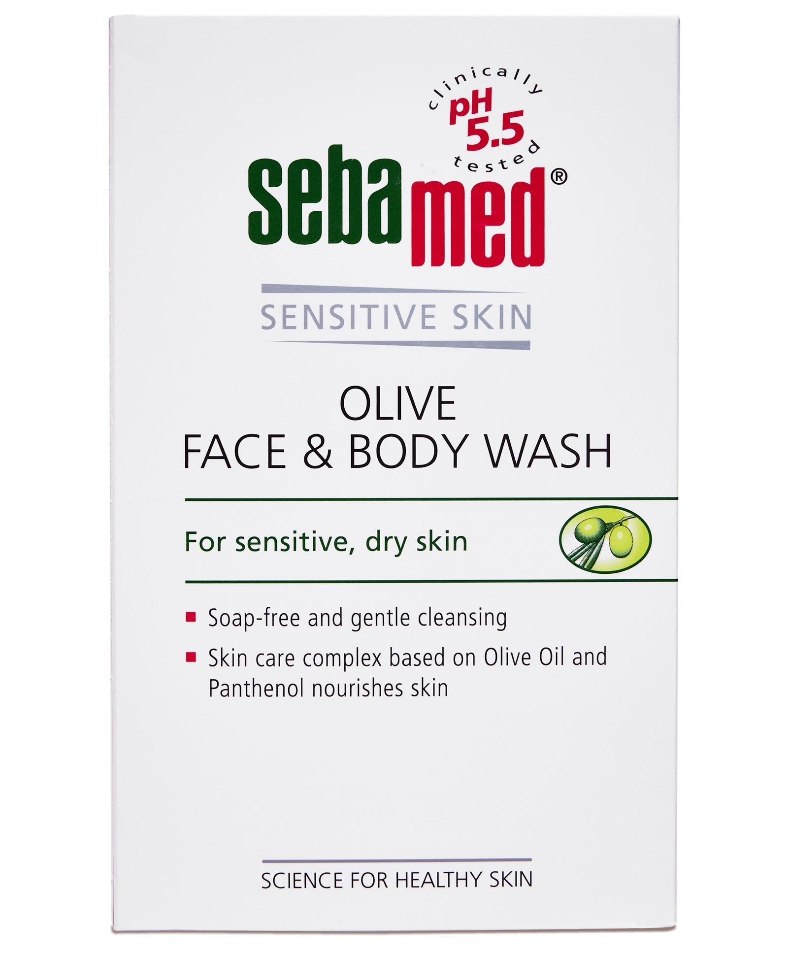 Sebamed Olive Face & Body Wash -200 Ml image 1