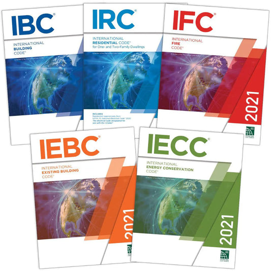 2021 International Code Council (ICC) Building Code Series Paperback bookcover – AVRBOOKS