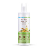 Mamaearth Tea Tree Hair Oil For Dandruff Free Hair oli -250ml image 1