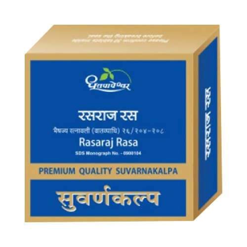 Dhootapapeshwar Rasaraj Rasa Premium Quality Suvarnakalpa Tablets image 1