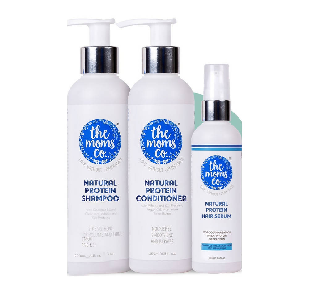 The Moms Co Anti Hair Fall 3-Step Protein Kit image 2