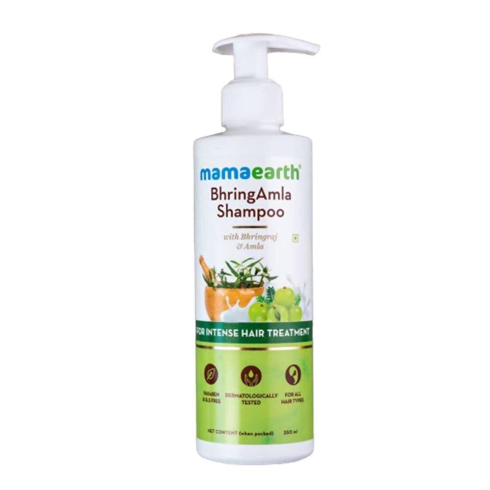 Mamaearth BhringAmla Shampoo with Bhringraj and Amla - 250ml image 2