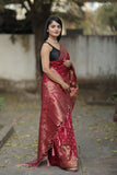 Soft Dola Fabric With Rich Pallu Saree image 8