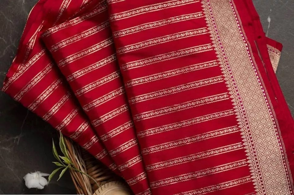 Soft Lichi Silk Saree,Indian Party Wear Sari With Blouse image 8