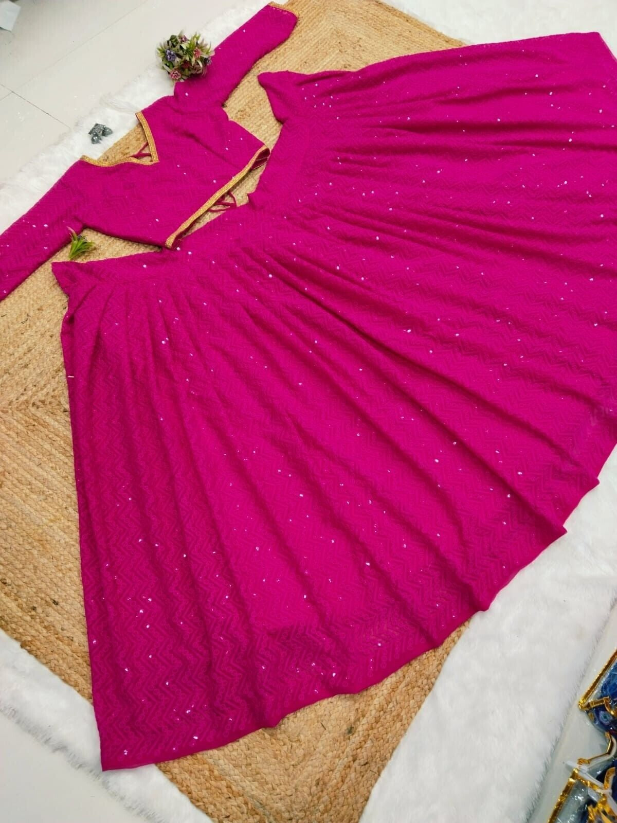 Premium Georgette & Sequence Work Lehenga Choli With Dupatta image 8