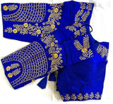 Fantam Silk & Handwork, Dori And Zari Work Blouse image 9