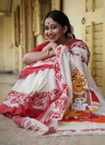 Wedding Wear Banarasi Soft Silk Saree & Blouse image 8