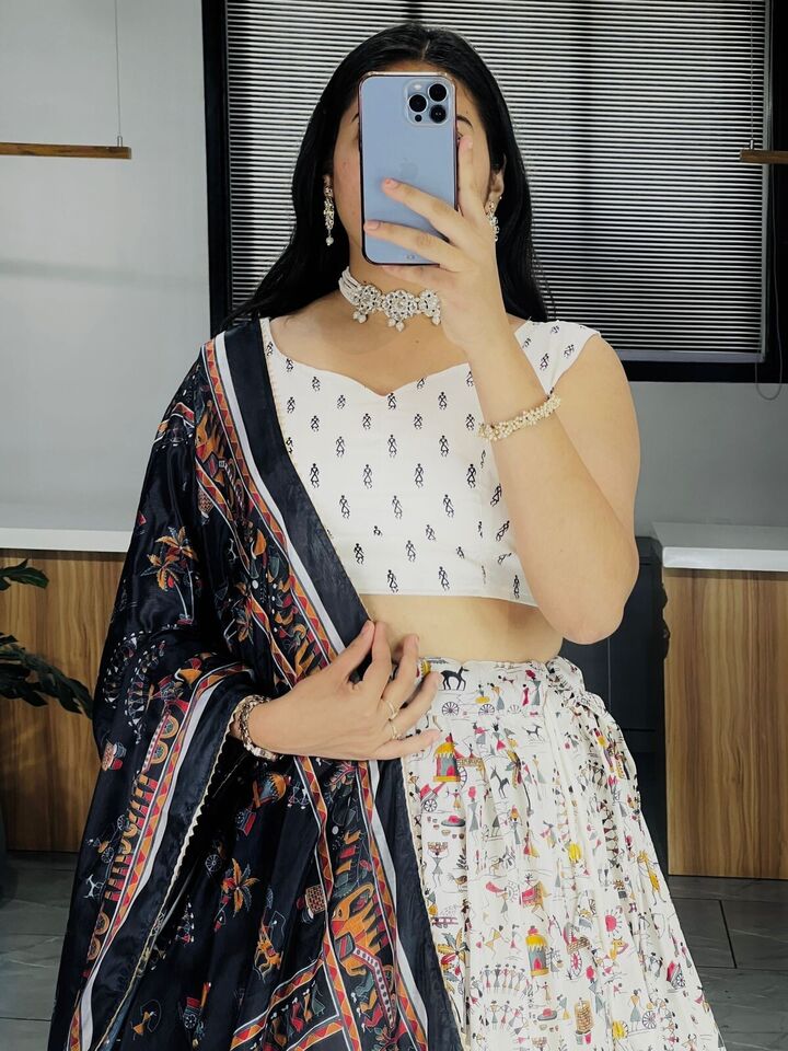 Soft Dola Silk Lehenga Choli With Dupatta image 4