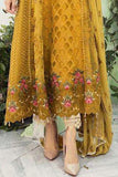 Mustard Faux Georgette Embroidery Work Salwar Kameez With Dupatta image 3