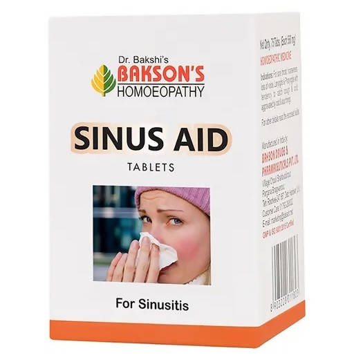 Bakson's Homeopathy Sinus Aid Tablets image 1