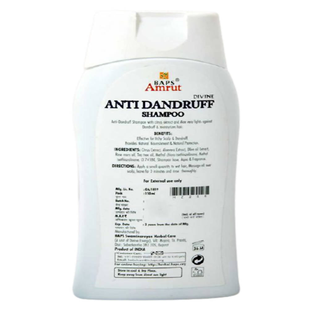 BAPS Amrut Anti Dandruff Shampoo 150ml image 2