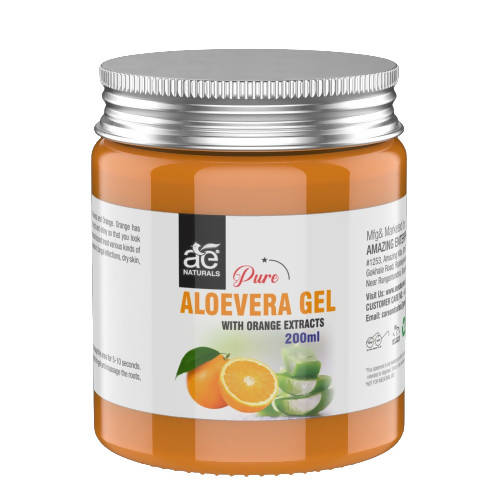 Ae Naturals Pure Aloevera Gel With Orange Extracts image 2