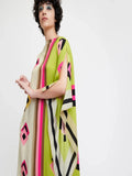 Women's French Moss Digital Printed Casual Wear Kaftans J5691 image 9