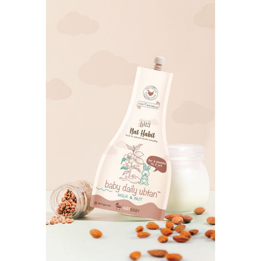 Nat Habit Baby Daily Ubtan Milk & Nut image 1