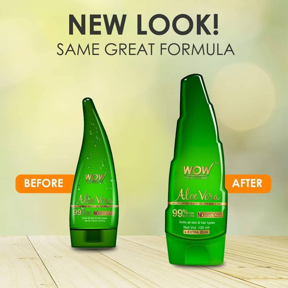 Wow Skin Science Aloe Vera Multipurpose Beauty Gel image 6
