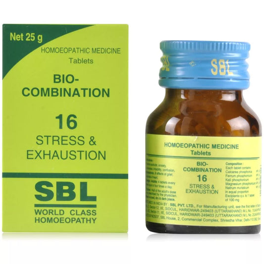 SBL Homeopathy Bio-Combination 16 Tablets image 1