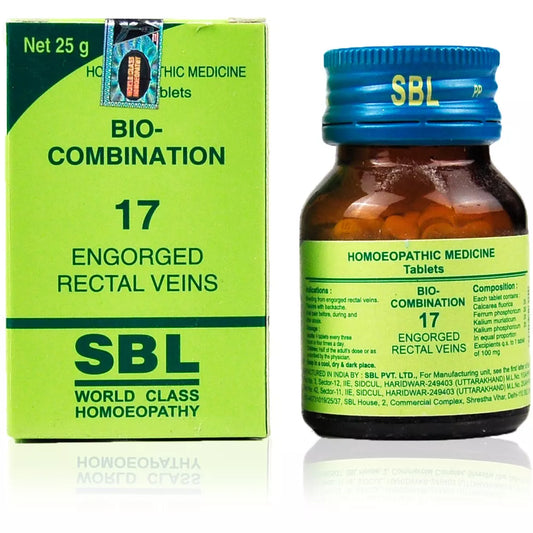 SBL Homeopathy Bio-Combination 17 Tablets image 1