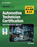 Book cover of Automotive Technician Certification Test Preparation Manual