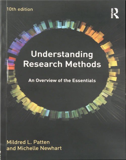 Understanding Research Methods: An Overview of the Essentials 10th Edition, ISBN 9780415790529 ISBN 9780415790529 Paperback bookcover – AVRBOOKS