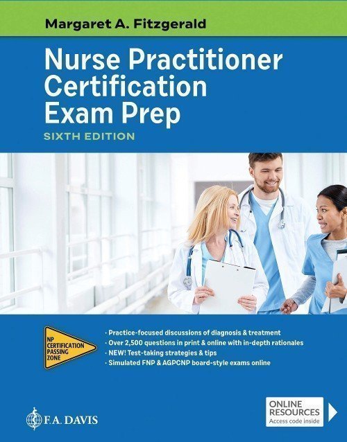 Book cover of Nurse Practitioner Certification Exam Prep 6th Edition By Margaret