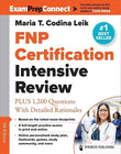 Book cover of FNP Certification Intensive Review: PLUS 1,200 Questions With