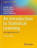 Book cover of An Introduction to Statistical Learning: with Applications in R
