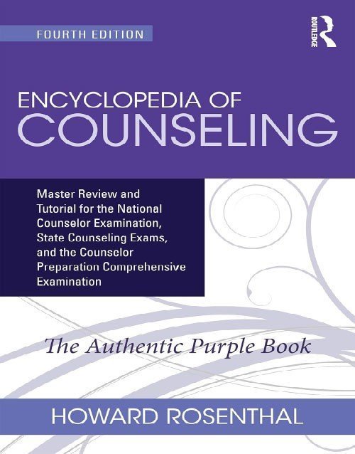 Encyclopedia of Counseling 4th Edition By Howard Rosenthal: ISBN 9781138942653 ISBN 9781138942653 Paperback bookcover – AVRBOOKS