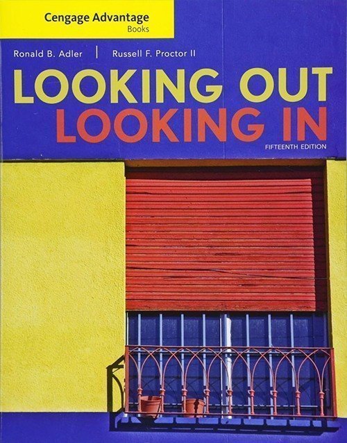 Cengage Advantage Books: Looking Out, Looking In 15th Edition ISBN 9781305645349 Paperback bookcover – AVRBOOKS