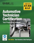 Book cover of Automotive Technician Certification Test Preparation Manual 4th