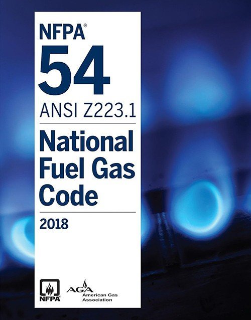 Book cover of NFPA 54 ANSI Z223.1 National Fuel Gas Code 2018 Edition Book