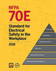 Book cover of 2018 NFPA 70E Standard for Electrical Safety in the Workplace