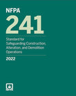 NFPA 241, Standard for Safeguarding Construction, Alteration and Demolition Operations 2022 Edition: ISBN 9781455927951 ISBN 9781455927951 Paperback bookcover – AVRBOOKS