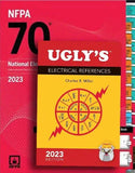NFPA 70 National electrical code 2023 Paperback +2023 Ugly's Electrical Reference (Spiral) with INDEX Tabs ISBN 9781455929368 Paperback bookcover – AVRBOOKS