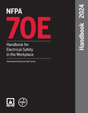 Book cover of NFPA 70E, Handbook for Electrical Safety in the Workplace, 2024