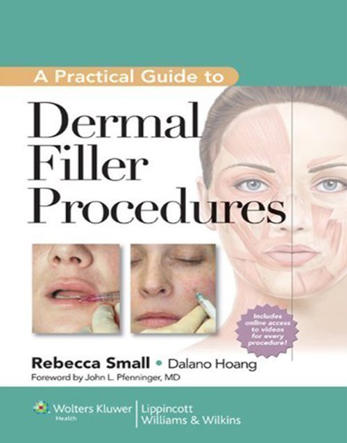 Book cover of LWW - A Practical Guide to Dermal Filler Procedures Hardcover