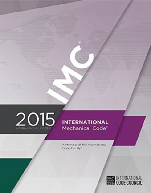 2015 International Mechanical Code (IMC): ISBN 9781609834791 ISBN 9781609834791 Paperback bookcover – AVRBOOKS