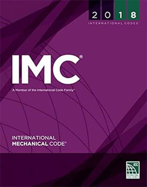 2018 International Mechanical Code (IMC Code): ISBN 9781609837228 ISBN 9781609837228 Paperback bookcover – AVRBOOKS
