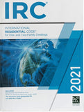 Book cover of 2021 International Residential Code (International Code Council